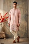 Outluk Wedding Vol 58 Silk Mens Kurta With Pajama 